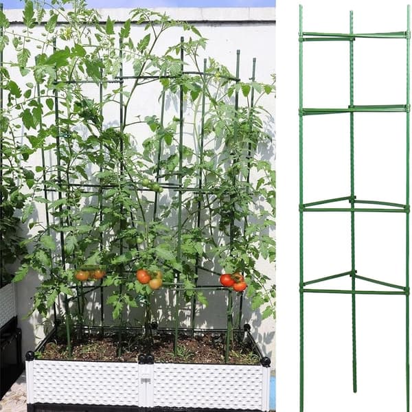 30-pack tomatbur armar - 30 cm expanderbara kopplingar för klätterväxter, tomater, grönsaker