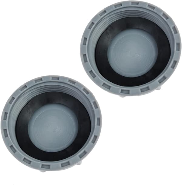 2X Køkkenvask Si Madfanger 45mm G1½ Rørprop Affaldsrørsstopper Prop til Forsegling af Samlinger og Rørender