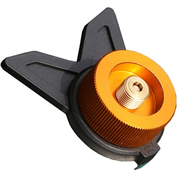 Camping Komfur Tank Connector - Lille og Bærbar Adapter Kvalitets Messing Materiale