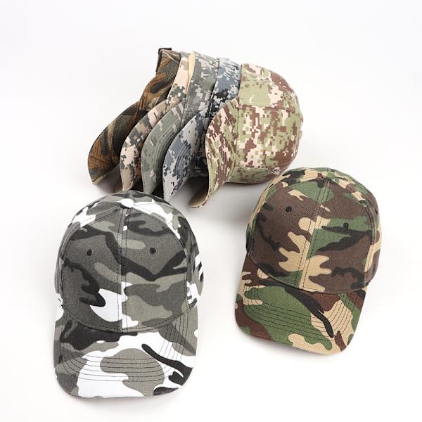 Hat/Baseball Cap Camouflage - Grå eller Turkis