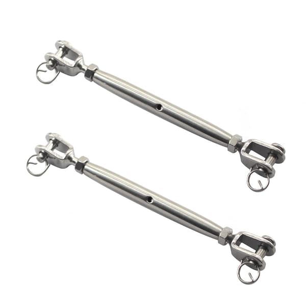 2 stk. M10 304 Rustfritt Stål Lukket Vinsj