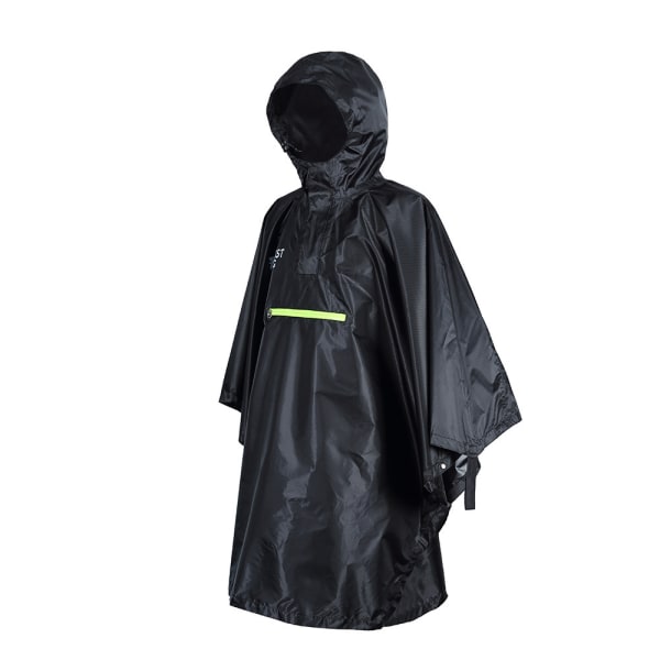 3 i 1 regnfrakke poncho med sikker reflekstape justerbar halsudskæring co