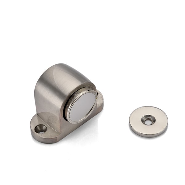 Magnetisk dørstopper, gulvmontert magnetisk dørstopper, premium sinklegering, anti-rustdørlukker
