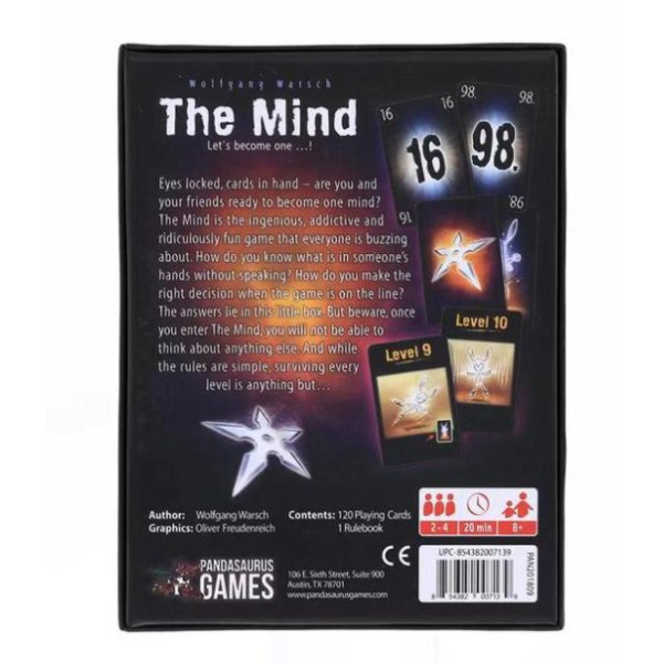 The Mind kortspil, brætspil, telepati, kortspil