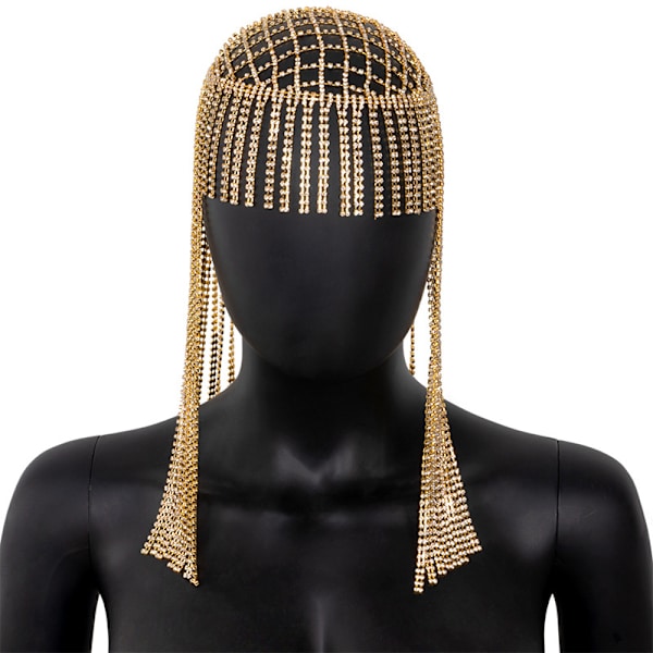 Flapper Cap Vintage Pearl Hodebånd Hodeplagg Hodebånd Tilbehør