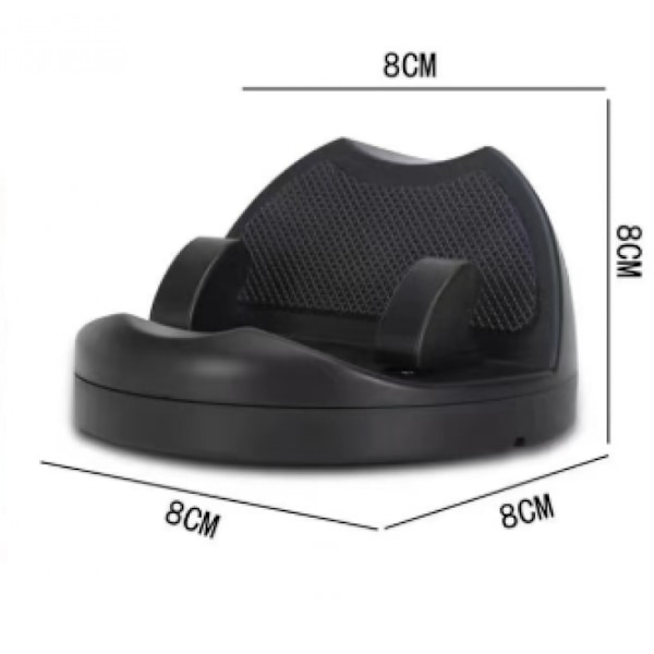360° Roterende Instrumentbræt Telefonholder - Justerbar Fjeder Telefonholder til iPhone, Android og Andre 4-7 tommer Smartphones
