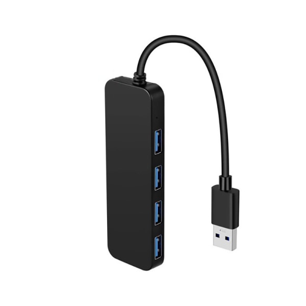 4 portar USB -hubb för bärbar dator/PC/Macbook Ultra Slim Portabel USB -hubb (USB