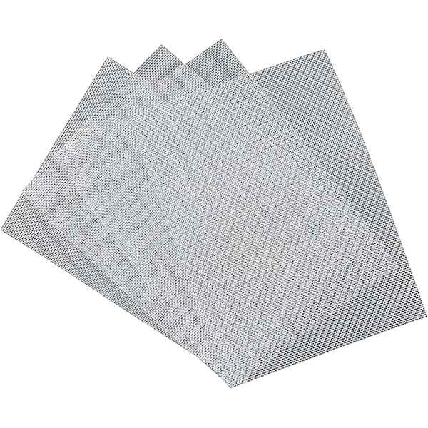 Rustfritt ståltrådnett - 4 stk. 20 Mesh Rustfritt vevd trådnett 15 x 21 cm Metall Insektnett Ark for hjem, kjøkken og hage