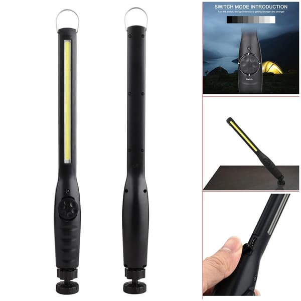 Camping Lanterns, Flashlight Magnetic Work Light Rechargeable Torch Ho