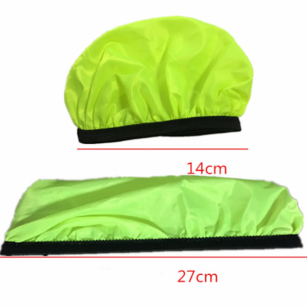2 stk. cykelpose regnslag regnbeskyttelse til styrpose cykel B