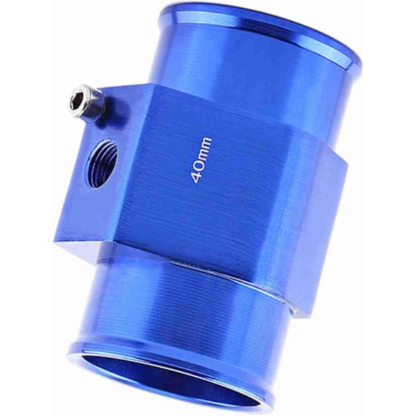 Bil Vandtemperatur Samlerør Adapter, Universal Aluminium Rør Temperatursensor Adapter til de fleste biler (40mm)