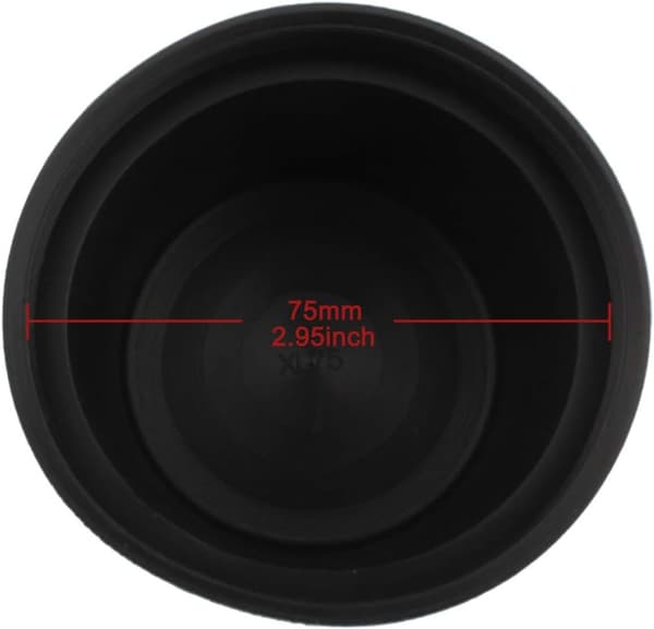 Universal bil LED-dæksel LED-forlygtegummi 75mm 2,95 tommer