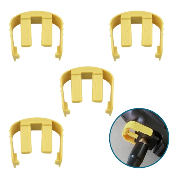 4 stk. Udskiftnings C-clips til højtryksrenser, kompatible med Karcher K2/K3/K4/K5/K6/K7