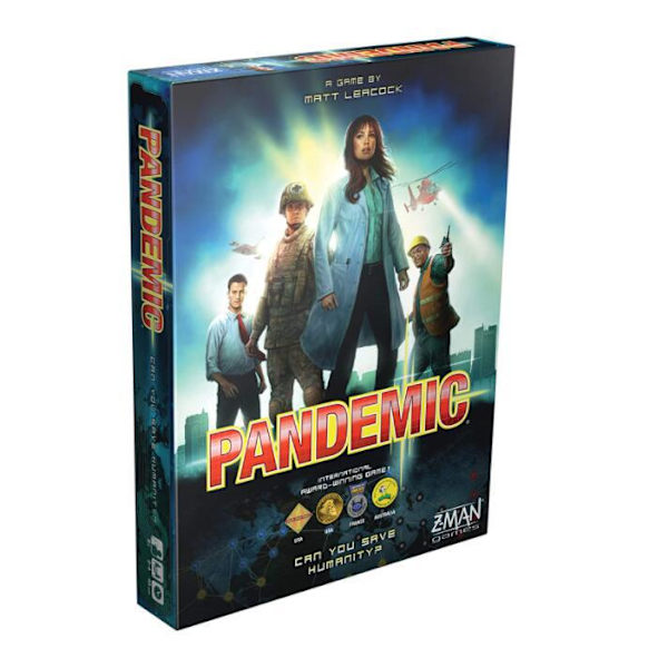 Pandemic Brädspel (Grundspel) | Kooperativt brädspel kompatibelt vuxna och