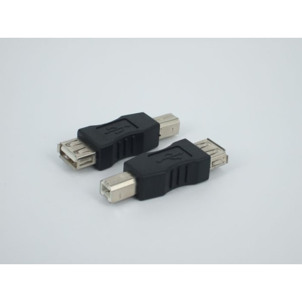 3x USB-A- naar USB-B-mannelijke adapter zwart