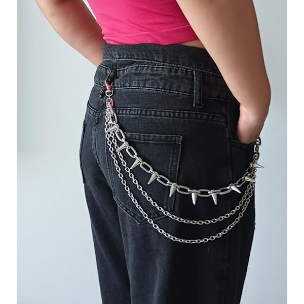 Buksekæde til mænd Lommekæde til bukser Jeans kæder til mænd Jeans kæder Kæder