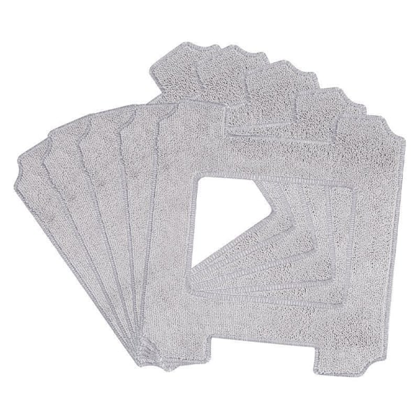 Rengøringspuder, Vaskbar Mikrofiber Rengøringsklud, til Ecovacs Winbot W1 / W1 Pro / W2 / W2 Omni Vinduesrensningsrobotter - Til Vinduesrensning Ro
