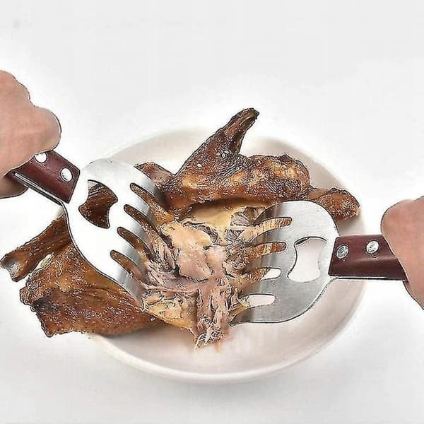 Köttseparator Köttseparator Köksredskap kompatibel 2 Delar Köttseparator Röd