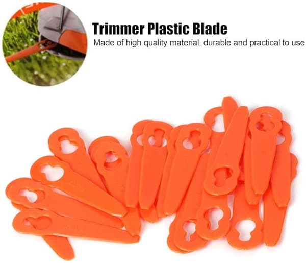 24 stk. plast trimmerhodeblad erstatningsblad erstatning for Stihl