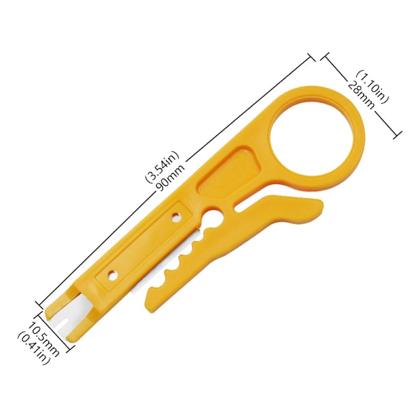 RJ45-kabelavdragare elektrisk av Cable Stripper / 110 Style Punch Down IDC T