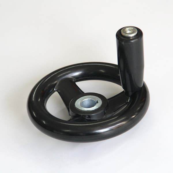 Fræsemaskine 12 x 125 mm Eget Håndhjul Sort