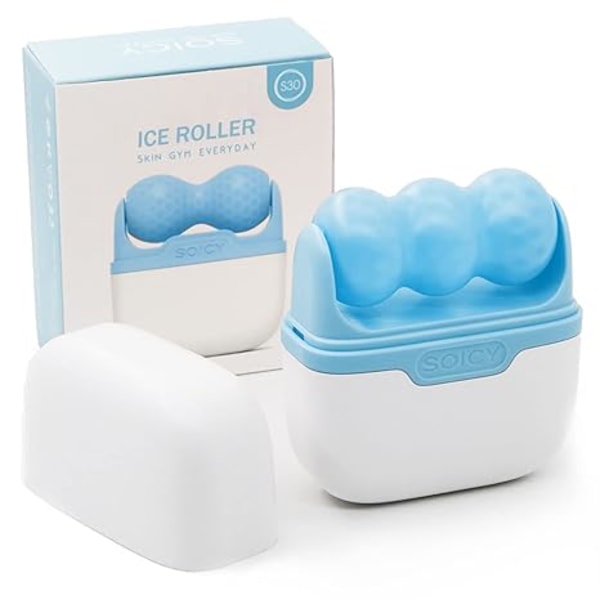Ice Roller för ansikte och ögon - Ansiktshudvårdsverktyg med 2 i 1 rulle
