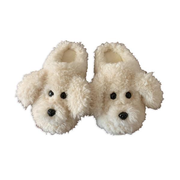 Söta plyschtofflor Kawaii-tofflor Dam Fluffy Kawaii Hemtofflor