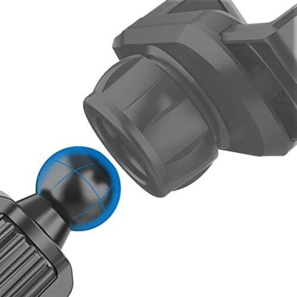 Diameter 17mm Klips på Biltelefonholder og Svingbar Trådløs Bil Lader (Bla