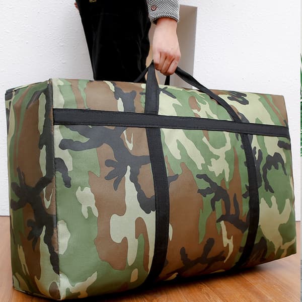 Canvas Cargo Bag Tactical Heavy Duty bomull Stor militär fallskärm D