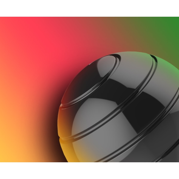 Kinetiske skrivebordslegetøj Fuld kropsoptisk illusion Fidget Spinner Ball Gaver