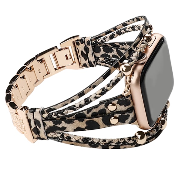 Boho Armband Watch Band för Apple Watch Band Dam Flickor 42mm 44mm 45
