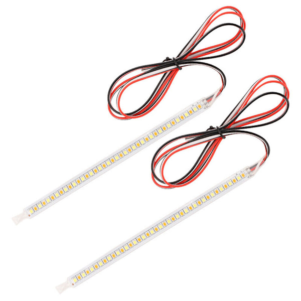 4 stk. Bil Bakspejl Blinklys Streamer Strip Flydende Blinklys