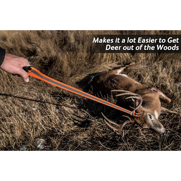 2 Pack Deer Drag and Harness, Deer Drags Rope for Hunting Gear, Makes