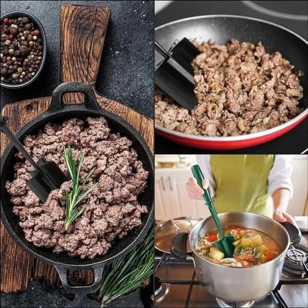 Värmebeständig Köttfärs Kvarn - Mosare och Hackare för Hamburgarkött, Nötfärs, Kött och Matpress