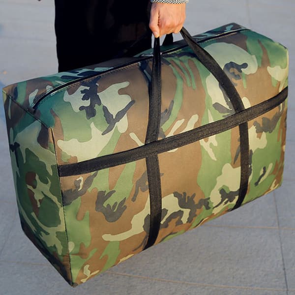 Canvas Cargo Bag Tactical Heavy Duty bomull Stor militär fallskärm D