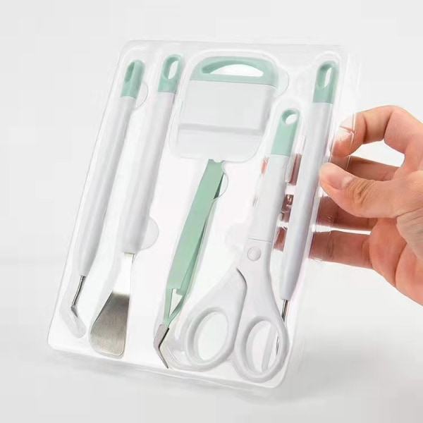 DIY Silhouette Embossing Lettering Tool Set, Precision Tool Set för hantverk och DIY, 5-delad uppsättning