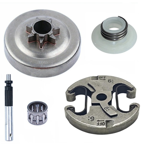 325\"-7T Kytkinrumpu Kytkin Assy Hammasratas Vanteen Neulalaakerisarja Husqvarna 340 345 346XP 350 351 353 445 450 E -moottorisahaan
