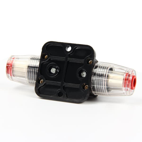 Bil Strømafbryder 12V - 24V DC Bilbeskyttelse med Manuel Reset Switch Sikring 80A