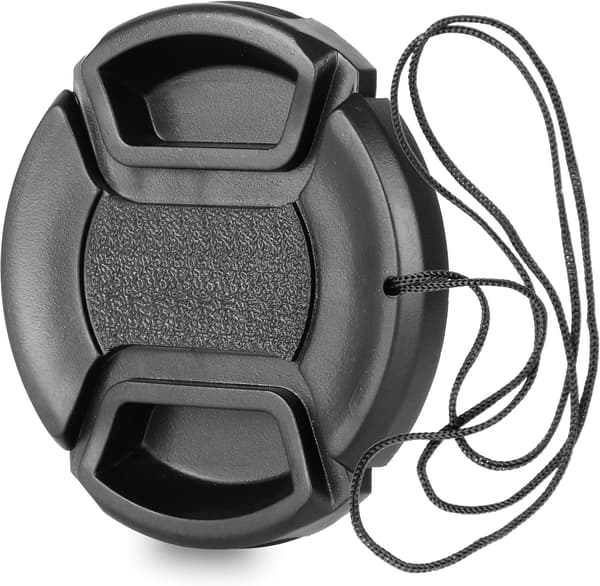 52 mm objektivlock, objektivlock med snäppfäste, 4 st