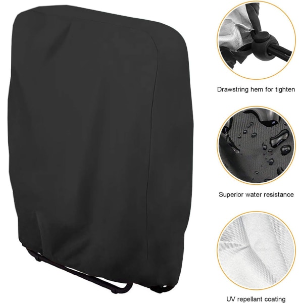 Protective Cover For Folding Lounge Chair, 210d Oxford Storage Cover F