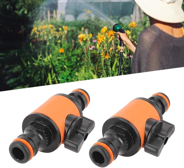 Förpackning med 16 mm snabbkopplingar för trädgårdsslangar för 1/2\", 3/8\", 1/4\" trädgårdsslangar