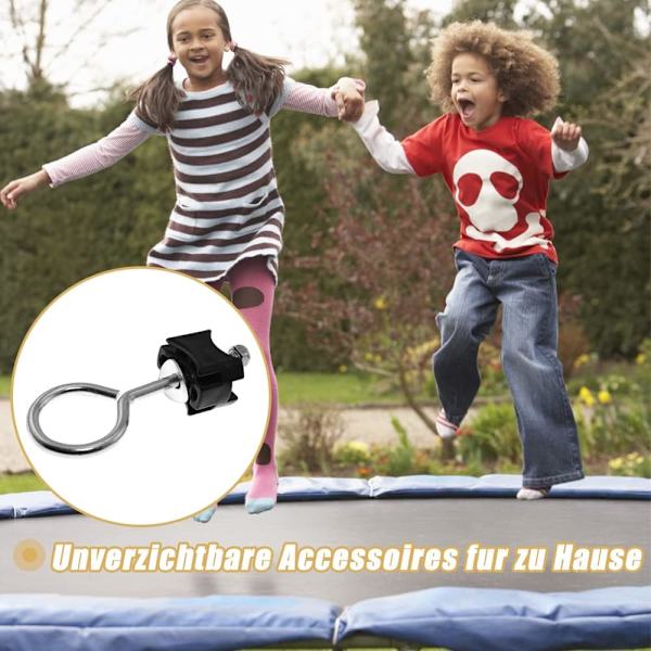 12 stk. udskiftningstrampolinskruer, afstandsholdere, trampolinskruer, trampolin