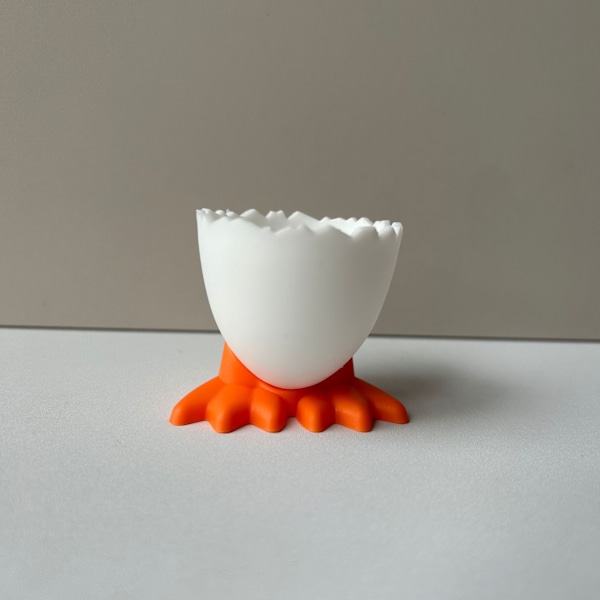Äggkoppar i Plast - Portabel Ägghållare - DIY - 9 Delar - 5,5 × 4,6 × 4,5 cm - för Kök, Camping, Picknick