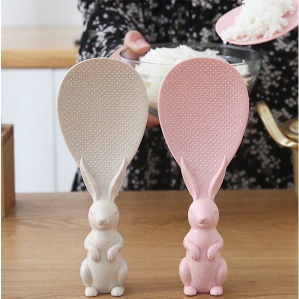 Kanin risske, pink, 2 stk.