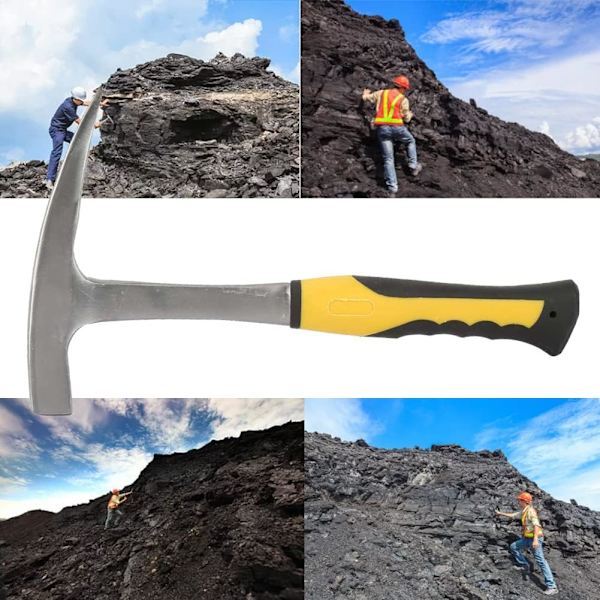 Geologisk hammer, dobbeltkop hammer, geologisk udforskningshammer,
