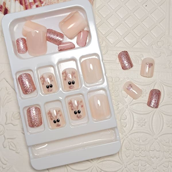 Glitter Lösnaglar, Bärbara Nageltippar