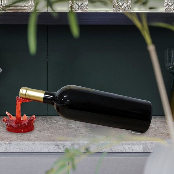 Enkel vinflaskhållare Vinställ Presenter Kreativ vinhållare för bar