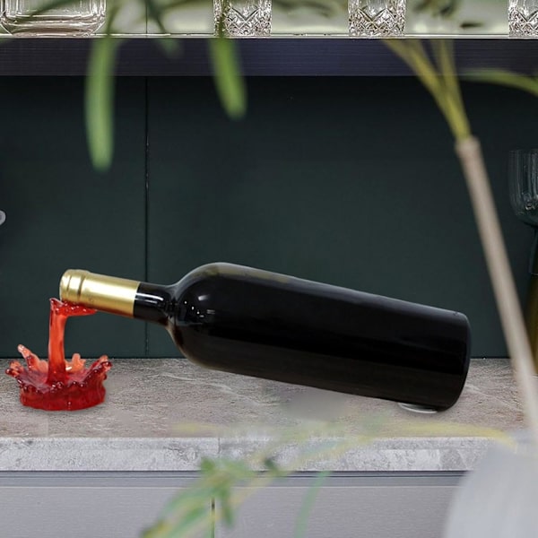 Enkelt Vinflaskeholder Vinstativ Gaver Kreativ Vinflaskeholder Til Bar