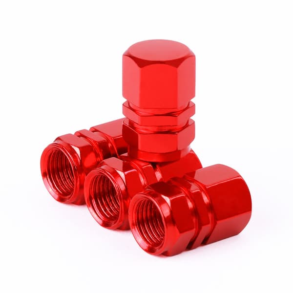 4 stk. dekkventilhetter, bilventil, dekktilbehør, universal ventildeksel,