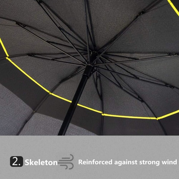 Bilparasoll Stort Parasol UV-skydd Parasol Kompakt Parasoll Barn